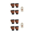 thumbnail image 4 of Taza de té de vino de 4 piezas Toystoory 350ML Metal para viajes Picnic Barbacoa Utensilios Type9 NO9, 4 of 6