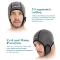 thumbnail image 2 of Gorro de natación con capucha de neopreno de 2mm cubierta elástica para cabeza de surf para deportes acuáticos, 2 of 8