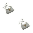 thumbnail image 1 of Transemion PU Practical Gifts Fashionable Shoulder Bag Lightweight And Portable Large Capacity Shoulder Bags white 2Set, 1 of 6