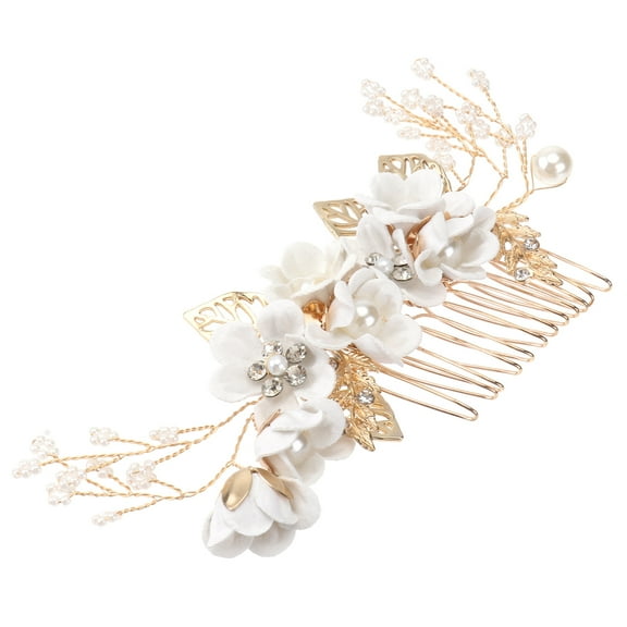 PENIKOKO Wedding Hair Combs Hair Decoration Flower Shape 1Pcs
