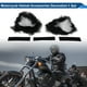 thumbnail image 2 of Accesorios de Casco de Motocicleta Decoración Orejas de Gato de Dos Colores para Cascos de Motocicleta Bicicleta Esquí Negro Blanco Pegatina 1 Juego, 2 of 6