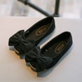 thumbnail image 4 of ATOGUTA Girls Dress Up Shoes Bowknot Student Flats Soft Dance Princess Shoes, 4 of 5