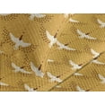 thumbnail image 3 of Ambesonne Bird Print Quilted Coverlet 3 Pcs, Vintage Wingy Silhouette, Queen Size, Apricot Ivory and Chocolate, 3 of 4