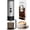 Gray, variant on 3-in-1 Portable Coffee Maker - 20 Bar Self-Heating Travel Espresso Machine Compatible with Ground Coffee - for Camping Office Commute
