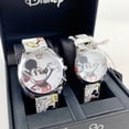 thumbnail image 4 of Disney Mickey Mouse His and Hers Watch Set with Rubber Band, 4 of 8