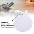 thumbnail image 4 of USB Heating Pad, Non Woven Fabric 8.5W Easy To Clean Reptile Pet Heated Pad Washable Reusable Round Design  for Indoor Outdoor Use, 4 of 7