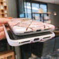 thumbnail image 6 of Compatible with iPhone 8 Plus Case,Compatible with iPhone 7 Plus Case 5.5 inch Marble Cute Stand Cover for Women Girls 360 Degree Rotating Ring Kickstand Soft TPU Shockproof Cover Bling, 6 of 6