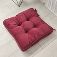 thumbnail image 6 of Eolstice Cushion For Chair, Velvet Office Ottoman Floor Mat, Color Chair Cushion with Strap for Outdoor Seating, Home Decor, Comfort Accessory, 6 of 6