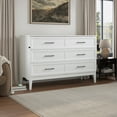 thumbnail image 4 of AFI Santa Fe Queen Wood Murphy Bed Chest with 6" Mattress and Charger, White, 4 of 19