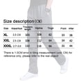 thumbnail image 3 of Sweatpants, Mid-Weight Straight-Leg Sweatpants for Men, 3 of 5