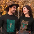 thumbnail image 2 of Dúo De Sudadera - Día De Muertos - Pareja - Catrina Y Catrin, 2 of 4