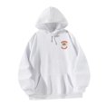 thumbnail image 3 of Sudadera con capucha Sudadera con capucha de manga larga Jersey Y2K suave de moda Sudadera con capucha para hombre y mujer para caminar Otoño Viajes , blanco, SG, 3 of 8