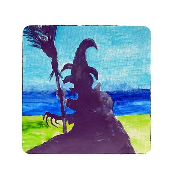 Betsy Drake CT1040 Wicked Witch Coaster - Set of 4