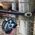 thumbnail image 6 of Ultimate Grip Lock Straps, Reusable Heavy-Duty Grip Ratchet Strap, Adjustable Metal Ratchet Buckle, Connectable Multipurpos Lockable Tie, Super-Strong Flexi Strap Ratchets Tie, 6 of 7