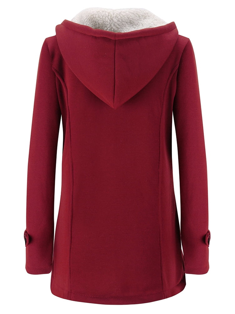 women's plus size duffle coat