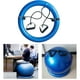 thumbnail image 5 of Base de soporte para pelota de aro de estabilidad inflable para silla de yoga y pilates Azul, 5 of 6