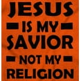 thumbnail image 2 of Jesus Is My Savior Not My Religion Hoodie Sweatshirt Women Men Brisco Brands M, 2 of 6