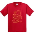 thumbnail image 3 of Inktastic Striking Snake Youth T-Shirt, 3 of 5