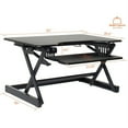 thumbnail image 5 of Lorell, LLR99983, Adjustable Desk Riser Plus, 1 Each, Black, 5 of 6