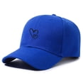 thumbnail image 4 of Summer Sales LSONABXA Saving $5 Dark blue Baseball Caps for Women Under $5 Dad Hat Adjustable Trucker Hat White Baseball Cap for Men Women Muslim Hat, 4 of 4