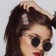 thumbnail image 5 of 3 piezas mujeres niñas elegante cristal pinza de pelo DIY hecho a mano horquilla coreana pasadores Likrtyny decoración de arte, 5 of 9