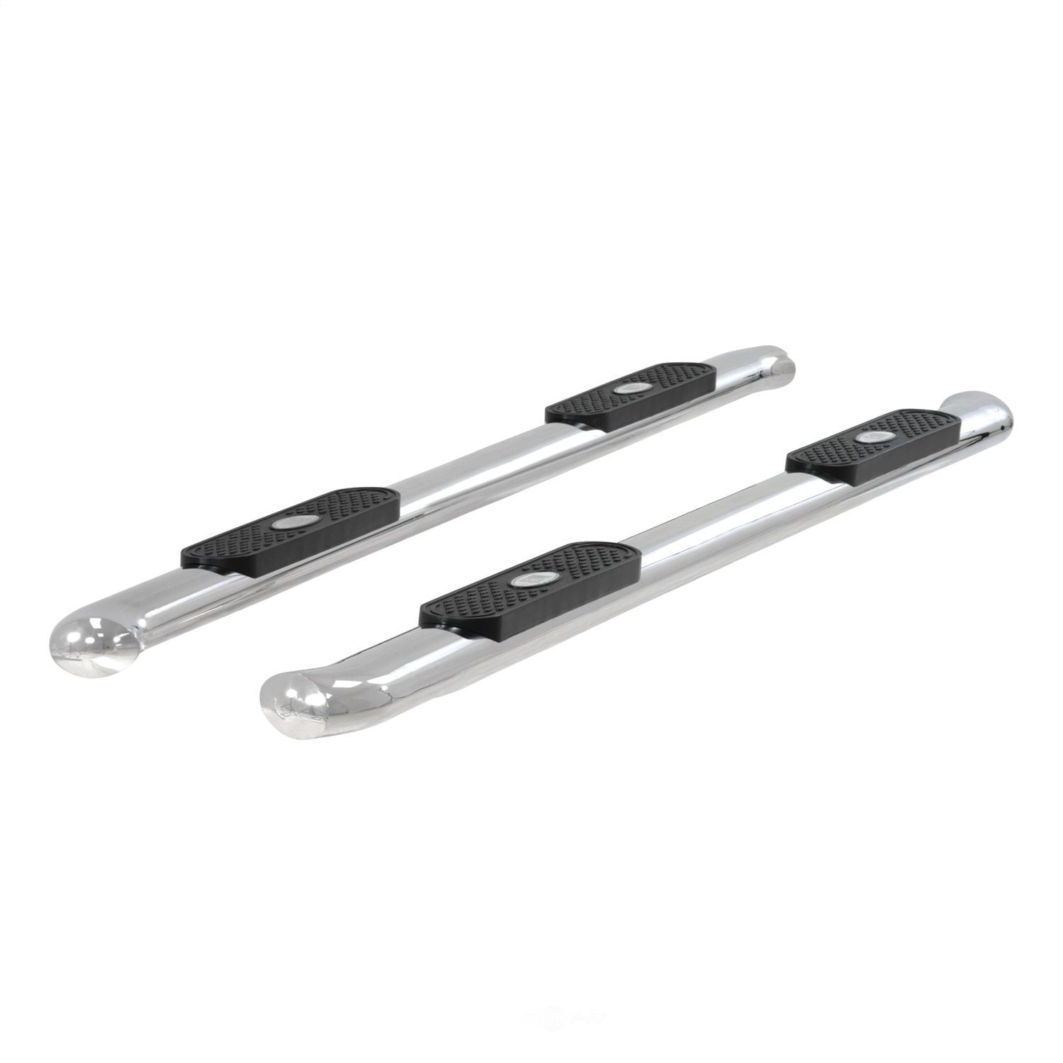 Aries Automotive S223043-2 The Standard 4 In. Oval Nerf Bar; Polished Stainless Steel;