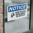 thumbnail image 4 of (2 Pack) Ear Plugs Available In Office Sign, 4 of 7