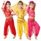 thumbnail image 1 of Traje de baile para niños, espectáculo de baile, traje de danza del vientre para niños, ropa de práctica étnica para niñas, 1 of 1