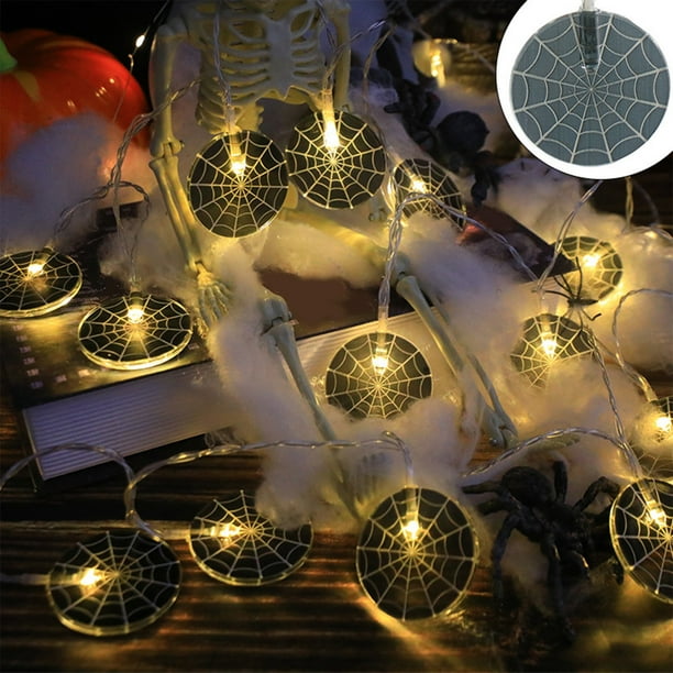 RKSTN halloween decroations Halloween Battery Powered Lights Halloween Lights Decorate Halloween Lights String 120 Inches 20 Lights