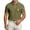 Green, variant on Casual Shirts for Mens Italian National Day Themed Print Classic Fit Mens Graphic T-Shirts,Black,6XL