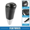 thumbnail image 3 of Unique Bargains 1PC Automatic Gear Shift Knob Stick Shifter for Toyota Land Cruiser 16-21 4Runner 2003-2021 Black, 3 of 7