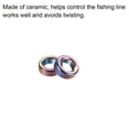 thumbnail image 4 of Unique Bargains 2,7 Mm Céramique Guide Anneau de Réparation de Canne à Pêche, Coloré 20 Pack, 4 of 4
