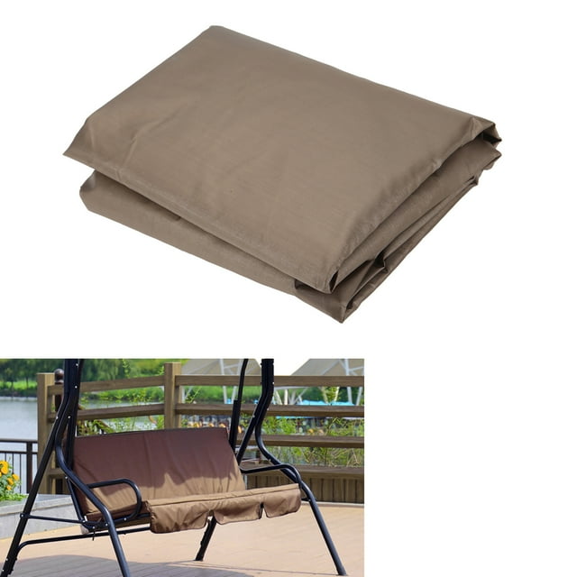 Columpio De Tafetán De Poliéster Para Silla, Cojín Para Asiento De Hamaca, Fondos Impermeables De 150x50x10cm, Protección Para Patio Y Jardín Al Aire Libre, Color Verde Verde