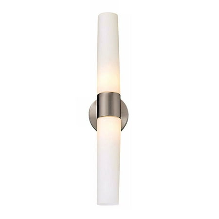 

George Kovacs Saber Brushed Nickel 2-Light Wall Sconce