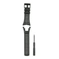 thumbnail image 1 of Watch Strap,Wristwatch Strap Black Rubber Watch Accessory Rubber Watchband High-End Performance, 1 of 14