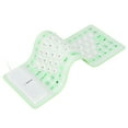 thumbnail image 4 of Silicone Keyboard, Fully Sealed Design, Lightweight Portable, Various Colors, Mute Button, Soft Comfortable, Waterproof Dustproof Silent, 85 Keys, USB for PC, 4 of 7