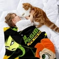 thumbnail image 2 of Kim Possible anti-pilling, suave, ligera, esponjosa y acogedora de lujo para hogar y cocina – Perfecta para niños y adultos,150X120cm, 2 of 6