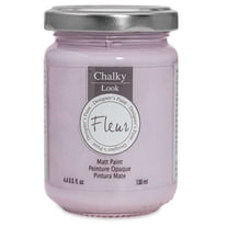 Fleur Chalky Look Paint - Sunrise Flirt, 4.4 oz jar