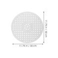 thumbnail image 2 of BESTYASH Kitchen Sink Mat 4Pcs Draining Mat For Kitchen Sink Rubber White 11.8X11.8in, 2 of 8