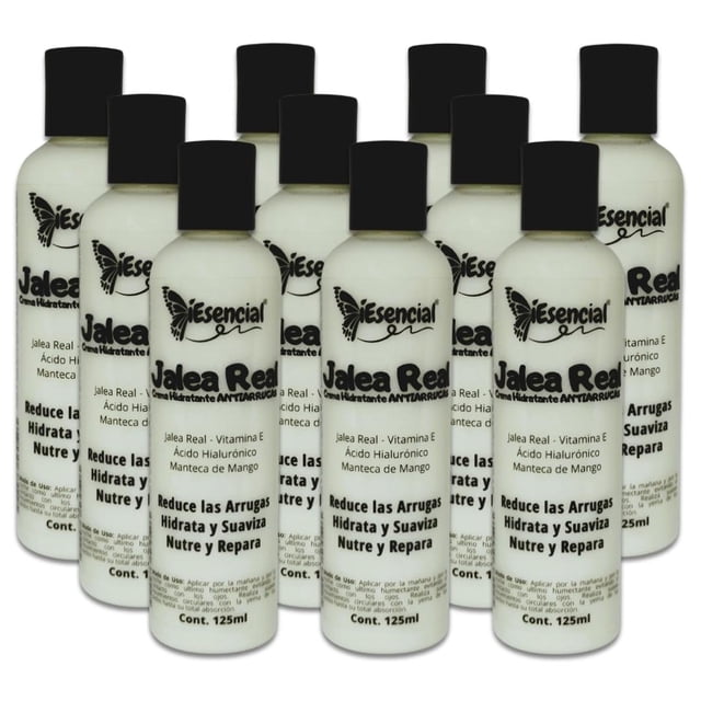 Crema Hidratante Natural Antiarrugas Jalea Real Ácido Hialurónico Vitamina E