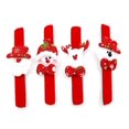 thumbnail image 1 of Pulseras de Navidad Decoraciones para fiestas Pulsera de bofetadas navideñas Regalo para niños Juguetes para fiestas de año nuevo, 1 of 4