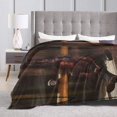 thumbnail image 4 of Rick Grimes Fleece Blanket Throw Blanket for Couch - Cozy Luxury Bed Blanket Microfiber and Throws for Sofa, 4 of 6