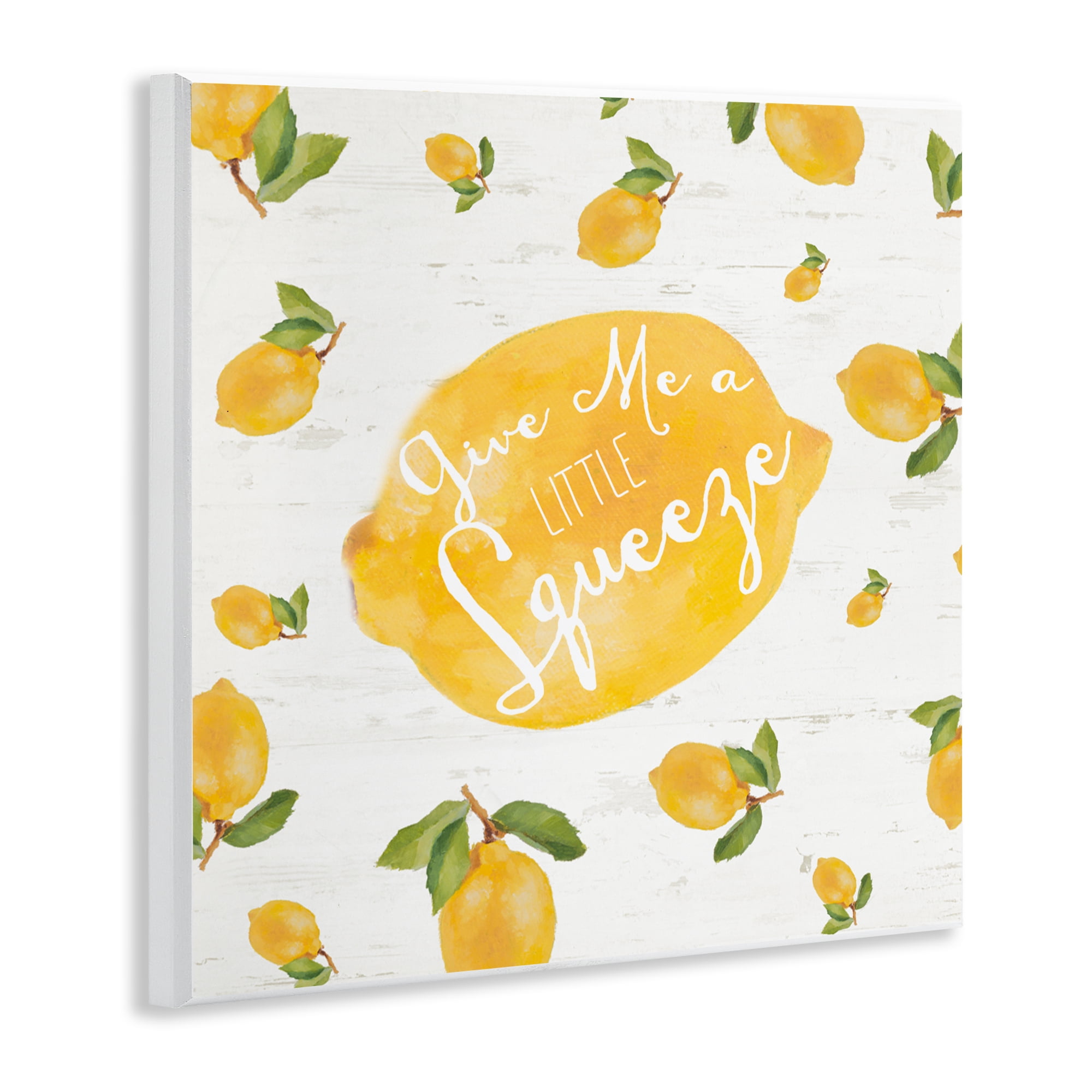 Stupell Industries Give Me A Squeeze Wall Plaque Art, design by Lanie Loreth