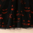 thumbnail image 4 of Halloween Girls Tutu Dresses Toddler Winter Long Sleeve Party Tulle Dresses for 12M-5T Brown 110, 4 of 7