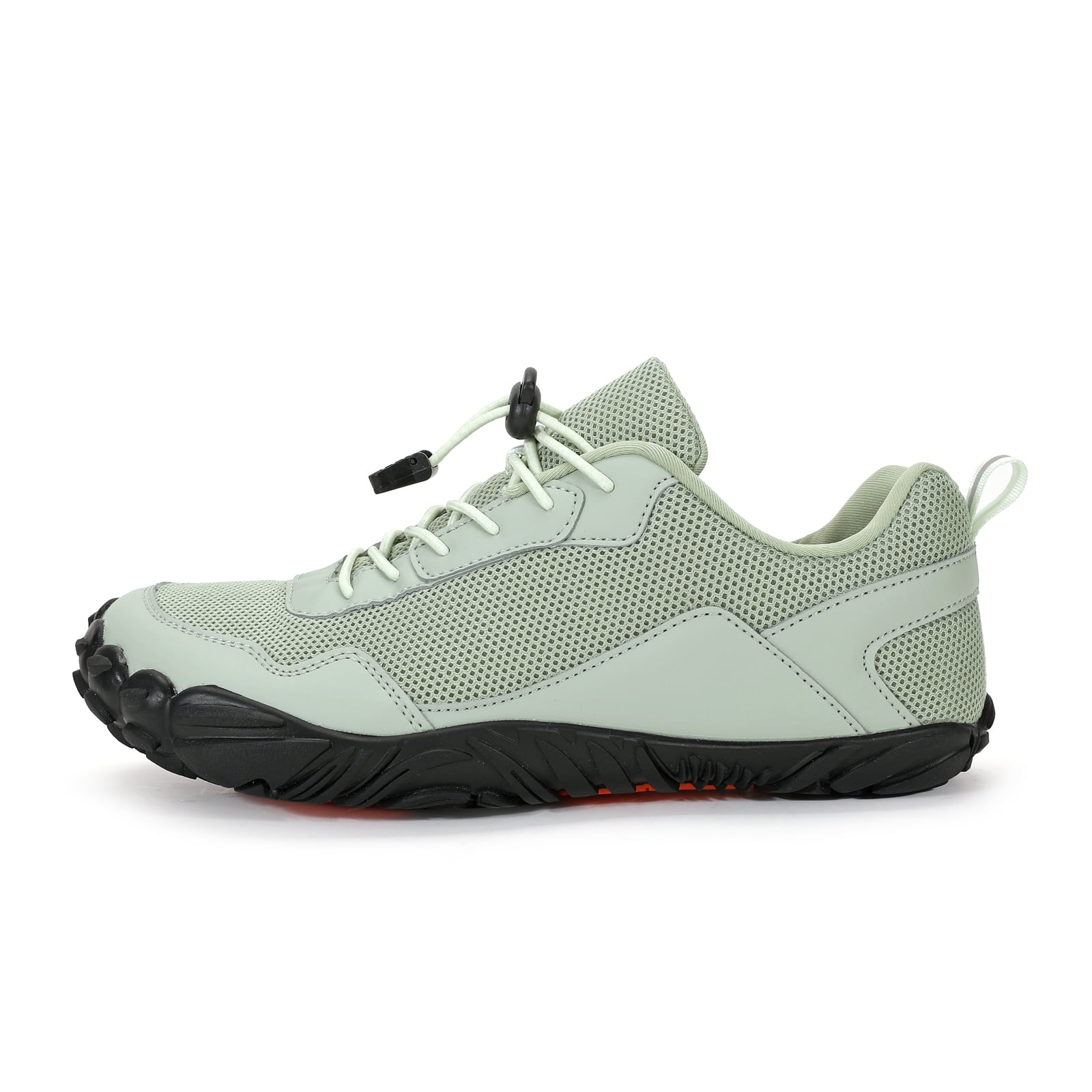 Barefoot Water Shoes Mens Trail Runner Wide Toe Box Hiking Shoes Minimalist Zero Drop Sole Quick Dry Water Sports Sneakers Light Green 39