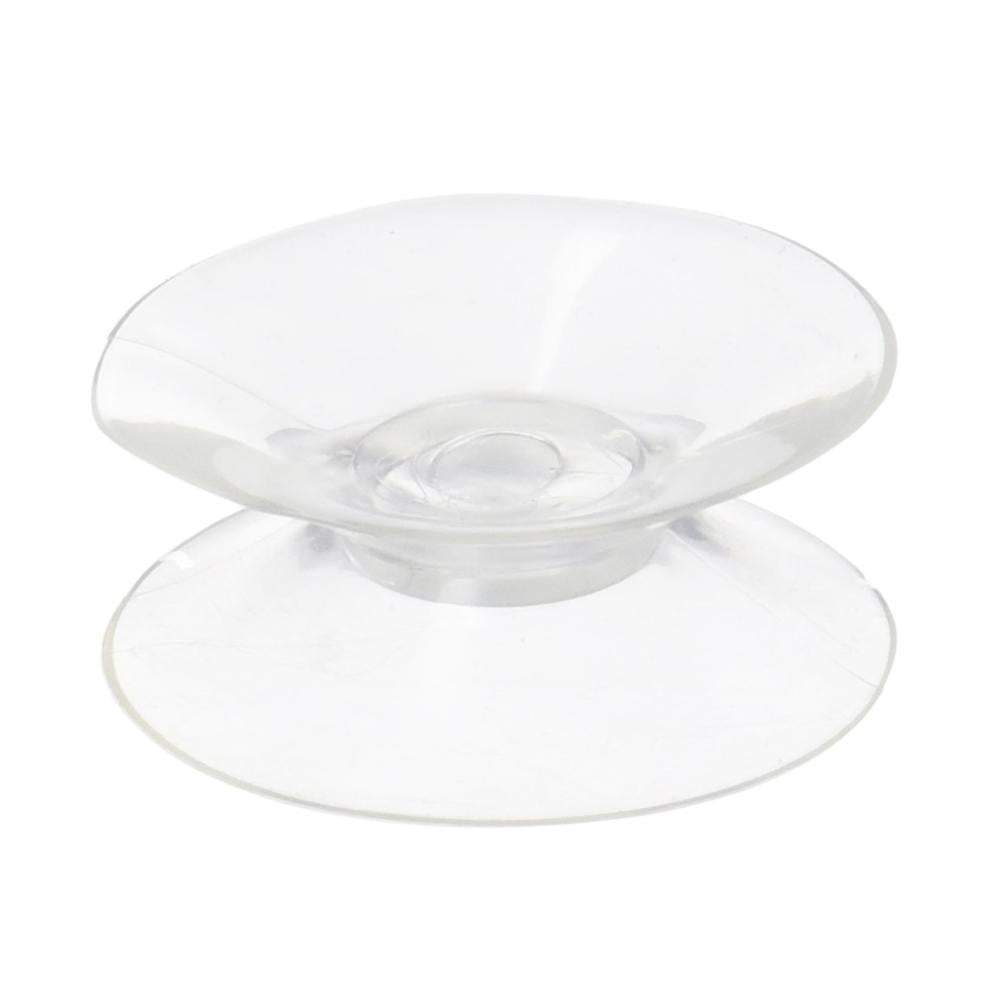 Plain Sucker TOUYOUIOPNG Double Sided Suction Cups with 30 mm Sucker On Both Sides Suckers Clear Plastic 