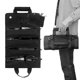 thumbnail image 5 of Bolsa De Herramientas De Hardware, Organizador De Herramientas Enrollable Portátil, Bolsas De Almacenamiento De Tela Oxford Con 2 Bolsas Desmontables(Negro), 5 of 12