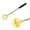 Yellow, variant on BOKYAN Telescopic Golf Ball Retriever Grabber Tool for Water Pond Lake - Extendable Stainless Steel Shaft with Spring Release Ready Head, White, Essential Golf Course Accessories, 1 Count