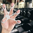 thumbnail image 5 of Five Finger Silicone Tension Finger Trainer Tension Training Hand Strength Silicone Tension Rope Grip, 5 of 5