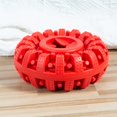 thumbnail image 4 of Greeniant Juguete para masticar para mascotas, pelota de entrenamiento interactivo para la dentición, juguetes para jugar, mordedor, alimentador para Suministros para perros Rojo Greeniant PT004491-01, 4 of 6